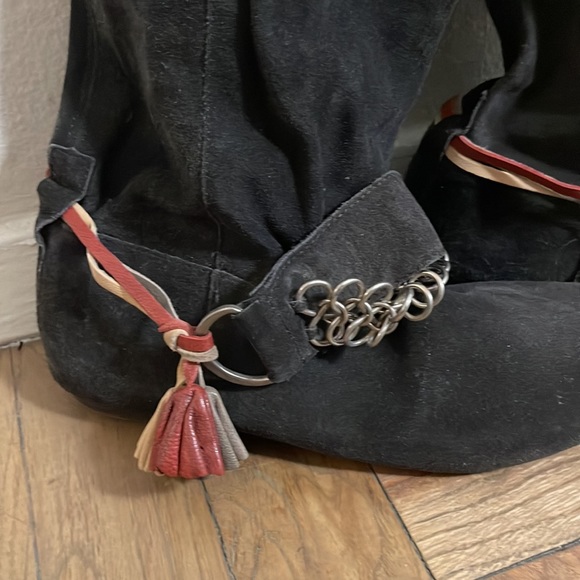 Isabel Marant Pour H&M
Ankle boots suede grey/black chain detail size 37 - Picture 6 of 11